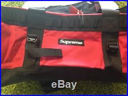 Supreme F/W 2010 The North Face Red Backpack Duffle Shoulder 3in1 Bag Box Logo