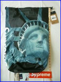 Supreme North Face Statue of Liberty Waterproof Backpack Black Brand New F/W 19