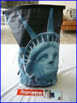 Supreme North Face Statue of Liberty Waterproof Backpack Black Brand New F/W 19