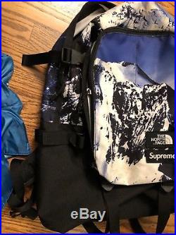 Supreme North Face Tnf Mountain Expedition Backpack Box Logo Parka Baltoro Print