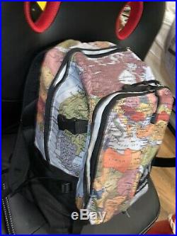 Supreme/North Face backpack World Map