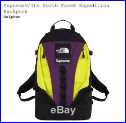 Supreme Northface Backpack Sulphur Brand New