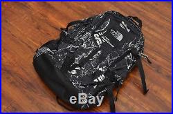 Supreme S/S 2012 The North Face TNF Hot Shot Venture Backpack Black Maps 3M