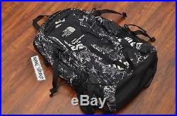 Supreme S/S 2012 The North Face TNF Hot Shot Venture Backpack Black Maps 3M