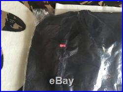 Supreme SS16 Duffle Bag Black Box Logo North Face Backpack Shoulder Reflective
