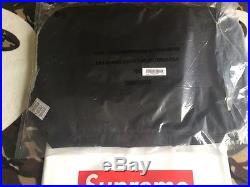 Supreme SS16 Duffle Bag Black Box Logo North Face Backpack Shoulder Reflective