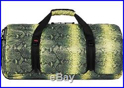 Supreme SS18 The North Face Snakeskin Flyweight Duffle Bag Green New