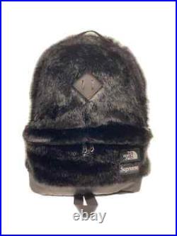 Supreme × THE NORTH FACE 20AW Faux Fur Backpack Backpack Faux Fur Black NM82092I