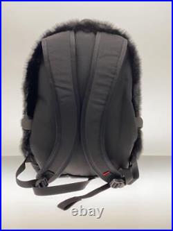 Supreme × THE NORTH FACE 20AW Faux Fur Backpack Backpack Faux Fur Black NM82092I