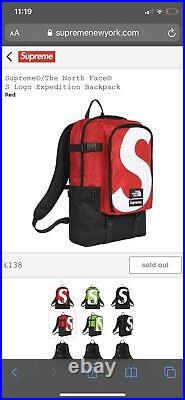 Supreme The North Face A Logo Backpack Red