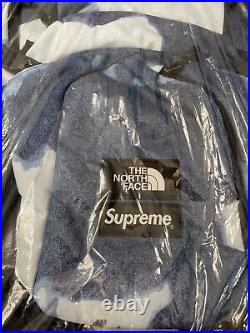 Supreme/ The North Face/ Bleached Denim Print Pocono Backpack Os Indigo Fw21 New