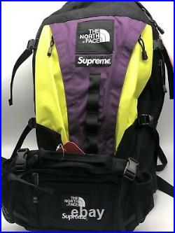 Supreme The North Face Expedition Backpack FW18 Sulphur new 100% authentic
