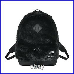 Supreme The North Face Faux Fur Backpack Black In hand Ships Now