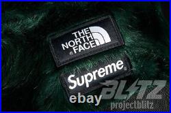 Supreme The North Face Faux Fur Backpack Green Fw20 Tnf