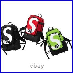Supreme The North Face S Logo Expedition Backpack Lime Green. In Hand