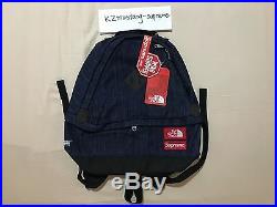 Supreme The North Face TNF Denim Day Pack Backpack S/S 2015 Blue