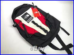 Supreme The North Face TNF Expedition Backpack FW18 White Red Week 15 IN HAND