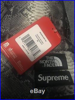 Supreme The North Face TNF Snakeskin Lightweight Day Pack Backpack Black DSWT