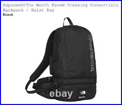 Supreme The North Face Trekking Convertible Backpack & Waist Bag Black In Hand
