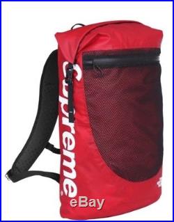 Supreme / The North Face Waterproof Backpack Red Ss17 2017 Tnf
