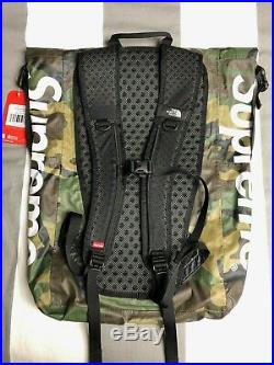 Supreme The North Face Waterproof Backpack Woodland Camo SS17