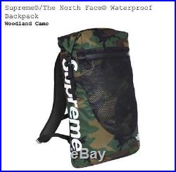 Supreme/The North Face Waterproof Backpack (Woodland camo)