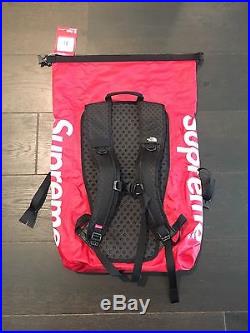 Supreme/The North Face Waterproof Red Backpack Brand New With Tags SS17
