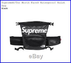Supreme The North Face Waterproof Waist Bag Black