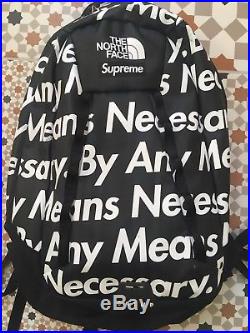 Supreme X North Face by any means necessary backpack
