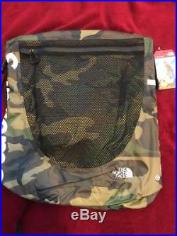 Supreme X North face Water Proof Backpack Camo Brand New