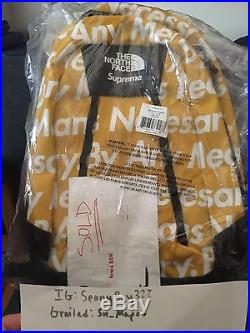 Supreme X The North Face BAMN Back Pack