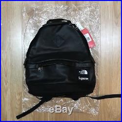 Supreme X The North Face Backpack Leather Black Bnwt