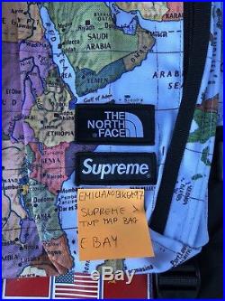 Supreme X The North Face Map Backpack FW14