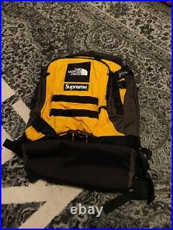 Supreme X The North Face RTG Backpack Yellowith Black Brand New