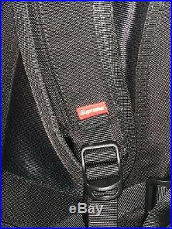 Supreme X The North Face TNF By Any Means Necessary BAMN Backpack Black