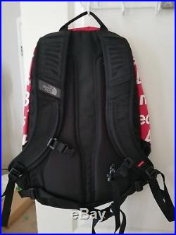 Supreme northface backpack by any means red