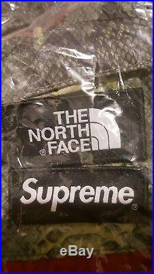 Supreme the north face snakeskin backpack soldout brand new unopened box logo