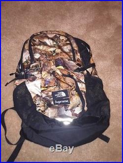 Supreme x North Face Pocono Leaves Backpack