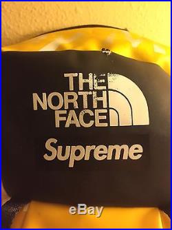 Supreme x Northface By Any Means Necessary Backpack Yellow
