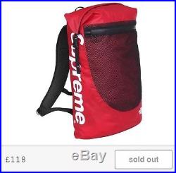 Supreme x Northface Waterproof Backpack Red Urban Explore