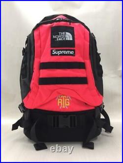 Supreme x THE NORTH FACE RTG Backpack Pink x Black Nylon 2020ss New JAPAN