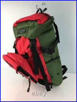 Supreme x THE NORTH FACE Steep Tech Backpack Bag Khaki Red Used from Japan F/S