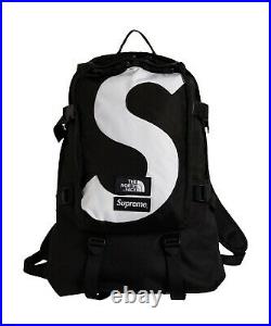 Supreme x TNF (The North Face) S Logo Expedition Backpack BLACK