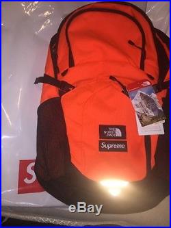 Supreme x The North Face Backpack Orange Fall 2016