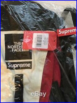 Supreme x The North Face Backpack Red&White FW18 BNWT DSWT