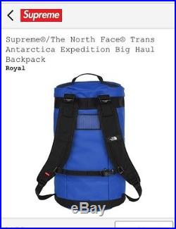 Supreme x The North Face Bagpack Royal Blue Big Haul Backpack