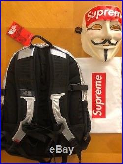 Supreme x The North Face Borealis Backpack Metallic Silver SS18