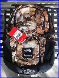 Supreme x The North Face Camo Tree Leaves Pocono Backpack Bag FW16 NWT SOLD OUT