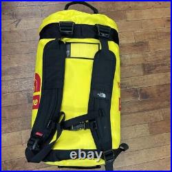 Supreme x The North Face Collaboration Backpack Nylon Yellow Excellent