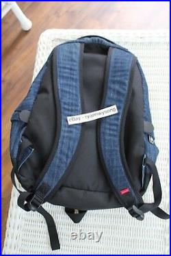 Supreme x The North Face Day Pack Gore Windstopper Denim Backpack SS15